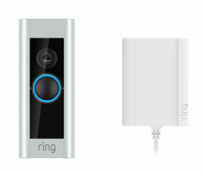 Ring Pro 2 Video Türklingel - Satin Nickel (mit Plug-In Adapter)
