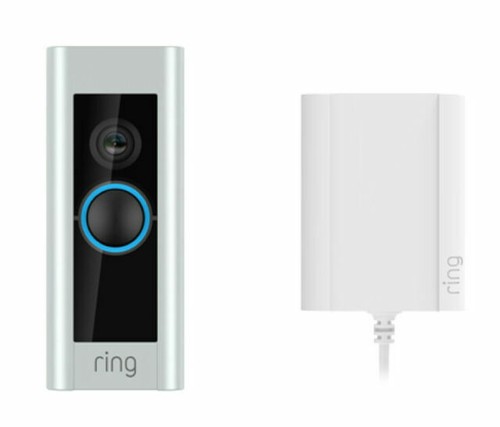 Ring Pro 2 Video Türklingel - Satin Nickel (mit Plug-In Adapter) - Bild 1 von 1