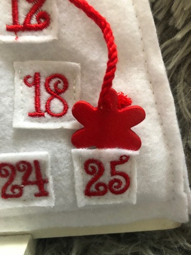 Christmas SNOWMAN Advent Countdown Calendar - Picture 4 of 14