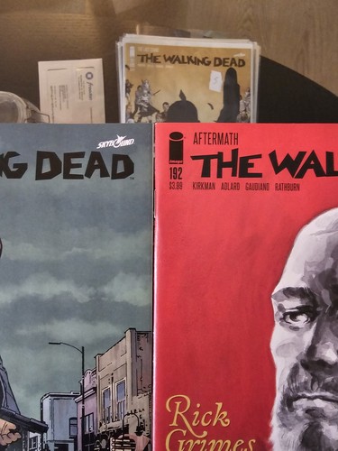 The Walking Dead #191 2nd Print #192 1st & 2nd Prints The Death Of Rick Grimes! - Picture 7 of 13