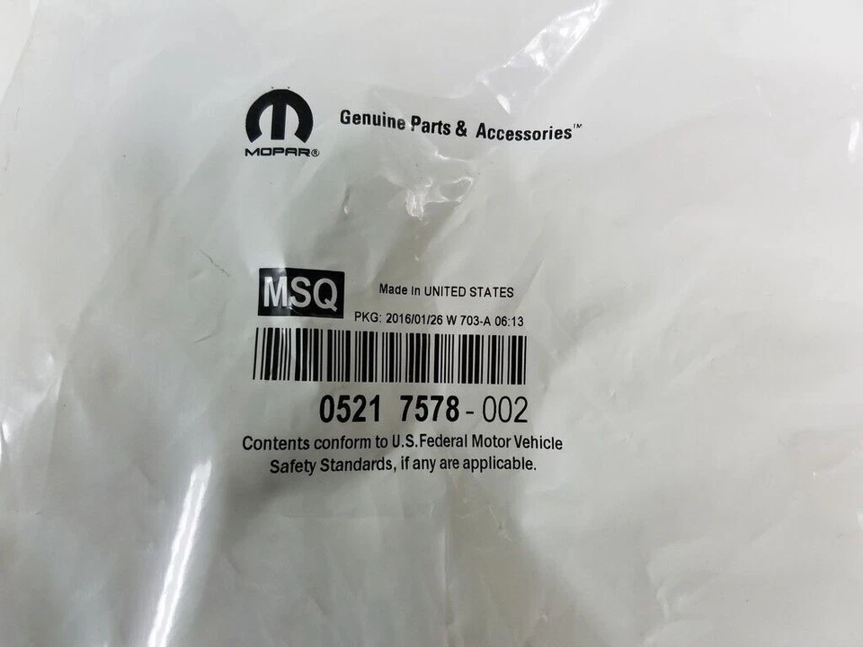 84-97 克莱斯勒道奇汽车燃料填充颈部密封索环替换 MOPAR OE — 第 4/4 张图片