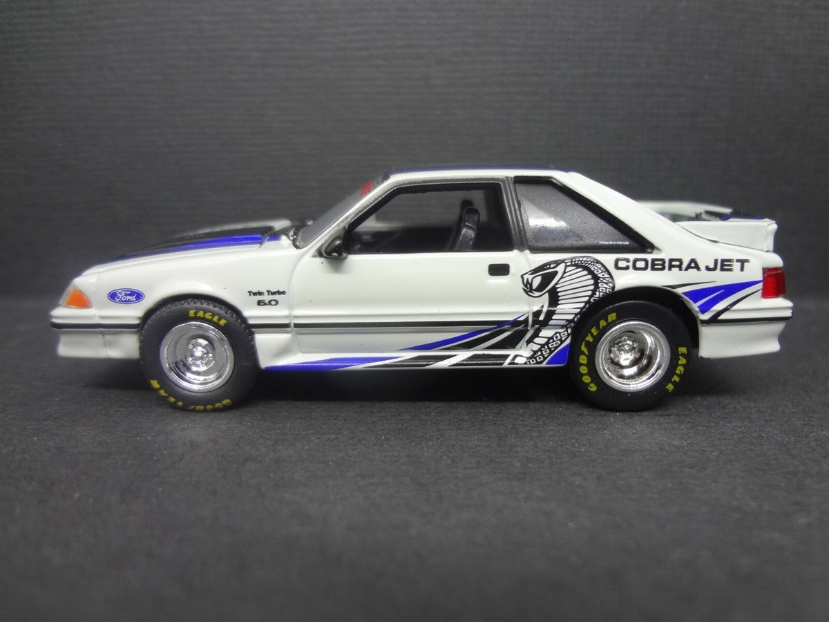 M2 Machines 1987 Ford Mustang GT Cobra Jet twin turbo