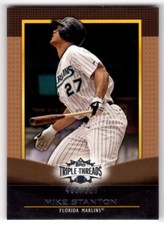 2011 Topps Triple Threads Sepia #35 Mike Stanton ~ 480/625 ~ Yankees! ~ ALCS MVP