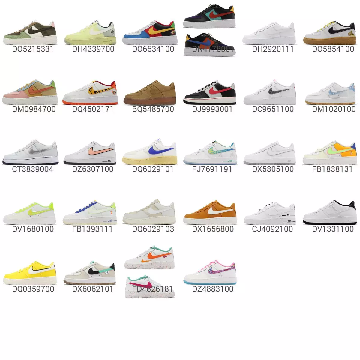 Nike Air Force 1 LV8 GS AF1 Big Kid Women Casual Shoes Sneakers Pick 1