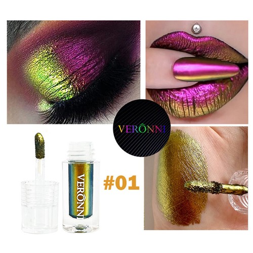 Chameleon Liquid Eyeshadow Gradient Color Powder Glitter Makeup Eye Shadow US - Picture 8 of 17