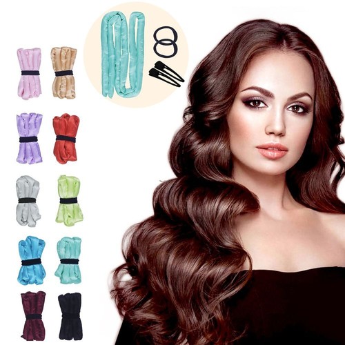 with Tie Ropes Clips Curl Hair Kit 1.6meters Hair Curler Tool Women