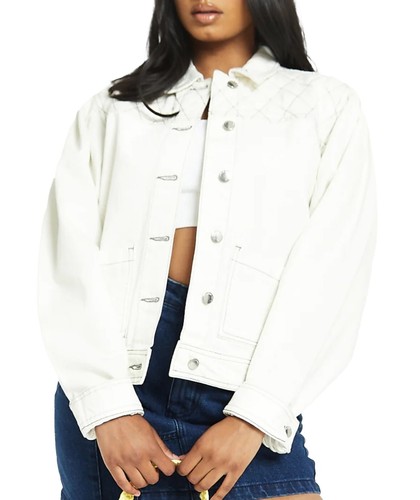 JMOJO Womens Denim Jacket Ladies Cotton Coat Girls Winter Outwear Warm Jean Top - Picture 89 of 106