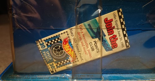 Hot Wheels Vintage 1989 Mini Formula Racers+ Special Ed Patch+Speed Points *See - Picture 5 of 5