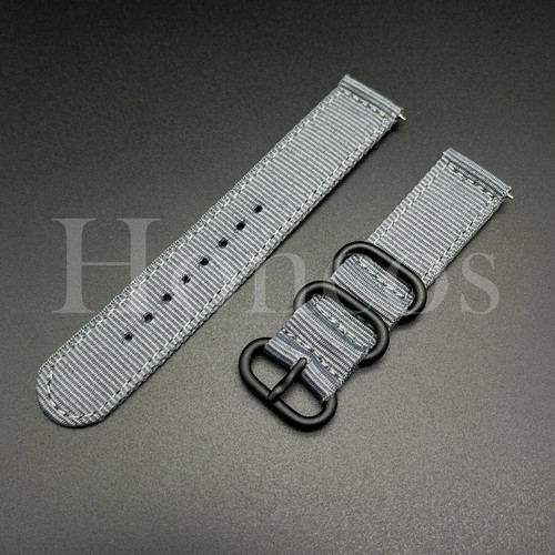 18-24mm 2-Piece HD Ballistic Nylon Military Diver Watch Strap Band Quick Release - Picture 15 of 45