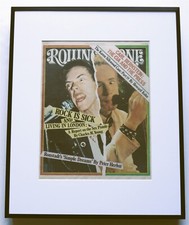 Sex Pistols cover 1977 adposter framed 42x52cm FREE SHIPPING