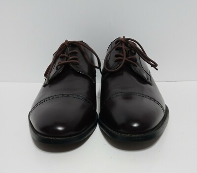 Joseph Abboud Calvin Brown Leather Oxford Dress Shoes 10.5  display picture 2