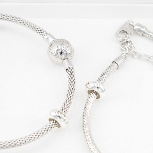 PANDACHARMS Stopper Charms / Moondrops für Charm Armband, 925er Silber, 2 Stück - Bild 5 von 6
