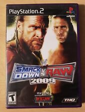 WWE SmackDown vs. Raw 2009 Featuring ECW (Sony PlayStation 2, 2008) Tested Cib