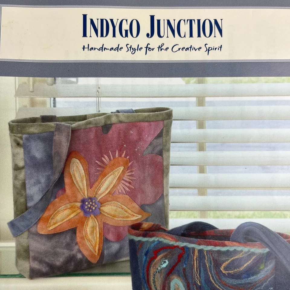 Indygo Junction Pattern IJ754 Two Times Two Tote A Diane McCauley Design UC FF - Image 4 of 4