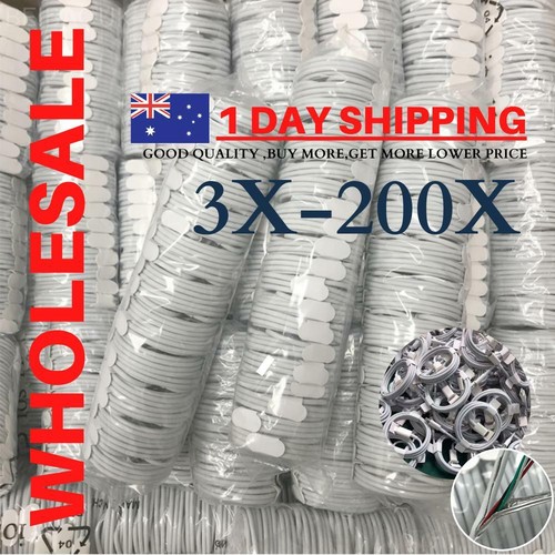 Wholesale Lot 1M 2M USB Charger Cord For iPhone 14/13/12/11/8/6/5 Charging Cable - Picture 2 of 12