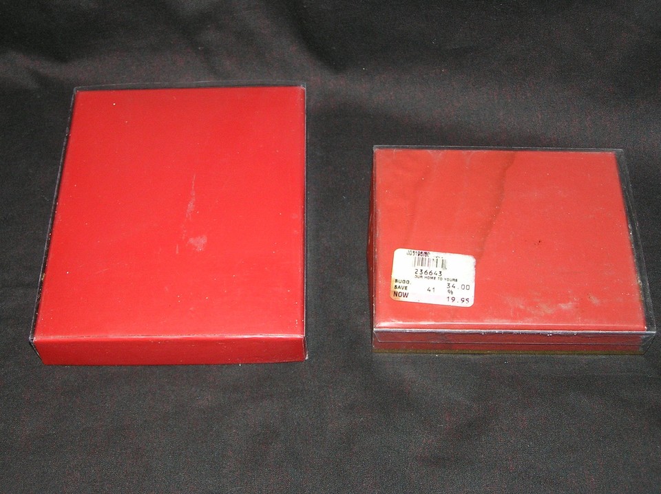 LOT OF 2 LENOX ORNAMENTS FROM OUR HOME TO YOUR HOME 2000 2001 MAILBOX