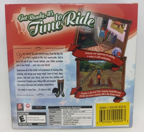 Time to Ride: Saddles and Stables PC Game * Windows 98/ME/2000/XP * New & Sealed - Picture 2 of 2
