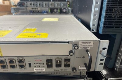 Cisco ASR-9001 Router, Fan and Dual AC Power Supply ASR Serial 9001 Router