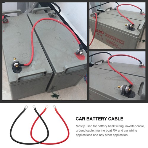 2 Pcs La Batterie Est Connectée en ligne Au Fil Dincendie Câble De Voiture