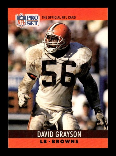1990 Pro Set 71 David Grayson BXCP13
