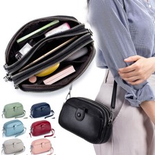 Women Zipper Bag Small Crossbody Bag Cellphone Wallet Purse Clutch Shoulder Bag