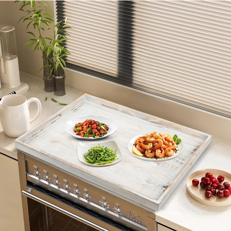 Stove Cover, Cooktop Protector, Kitchen Serving Tray, Dish Display 30*22in 20kg - Image 3 of 4