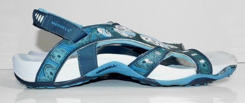 MERRELL Sandals Cabo Convertible Performance Footwear Women's sz 9 Dusty Blue - Picture 2 of 12