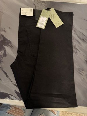 Goodfellow & Co Men's Black Skinny Leg Stretch 5-Pocket Denim Jeans 32 W x 30 L