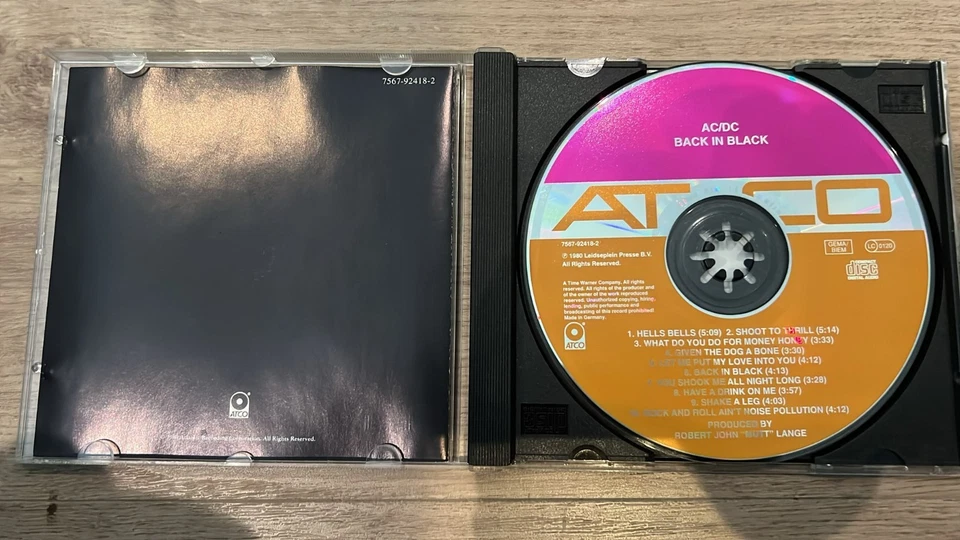 AC/DC - Back In Black CD - Bild 3 von 4