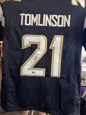 LaDainian Tomlinson San Diego Chargers Signed Jersey Beckett Authenticated