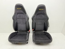 2017-2024 Porsche 718 Spyder Front Left Right Seats Alcantara Oem 2017-2024 Porsche 718 Spyder Front Left Right Seats Alcantara Oem