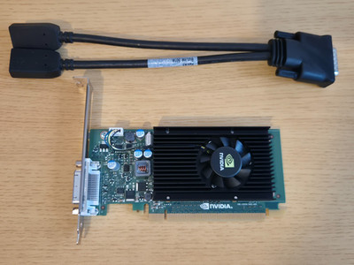 1GB DDR3 PNY Technologies VCNVS315-T Nvidia NVS315 PC Grafikkarte + DP Adapter