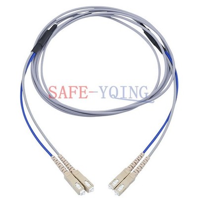 Armored Cable Fiber Patch Cord SC to SC UPC Pigtail Multi-Mode Cables Duplex 3M 