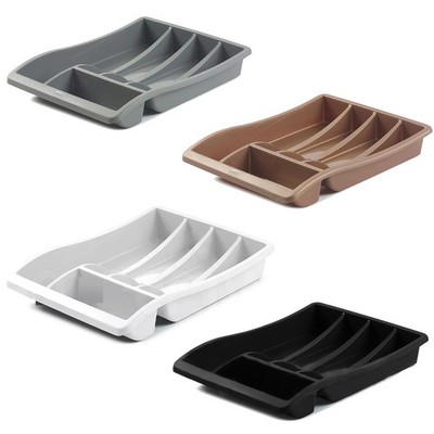 30cm Kunststoff Besteckkasten Halter Ordnung Aufbewahrung Regal Schublade Zuhause Küche Organizer
