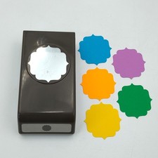       Stampin Up Artisan Label Punch Apx 1.70" Craft Paper Scrapbooking  SEE    