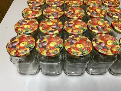 Marmeladengläser 30 Stück, Schraubgläser, Einmachgläser, 315+370ml, Neue Deckel - Bild 1 von 4