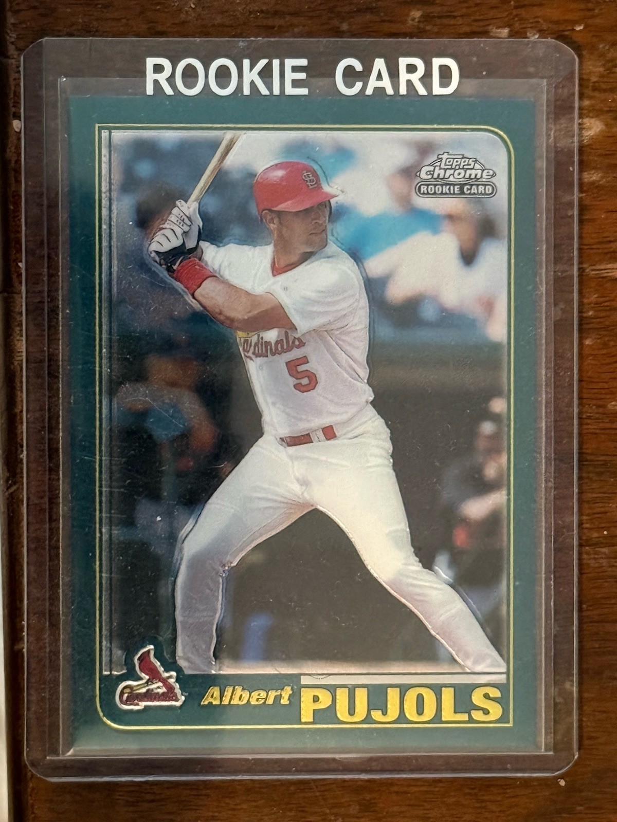 2001 Topps Chrome - Albert Pujols #596 (RC)