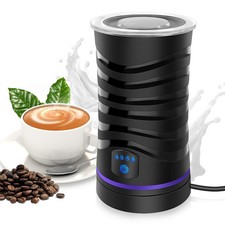 Electric Milk Frother Steamer 4in1 600ml Hot Cold Foam Maker 400W Machine