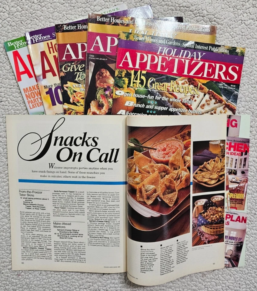 VINTAGE! Better Homes and Gardens WD Magazine LOT of 7 Holiday 1989 - 2004 VGC Foto 4 de 4