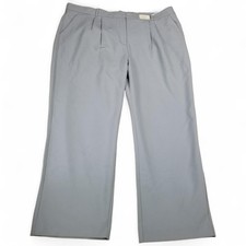 Abercrombie & Fitch Pants Womens 37 24L Gray Ultra High Rise Wide Leg Workwear