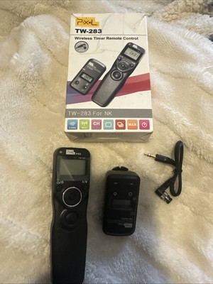 PIXEL TW-283 Wireless Timer Remote Control Shutter Release for Nikon New In Box