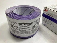 3M 34450 Cubitron Hookit Clean Sanding Sheet Roll, 400+ Grade, 70mm X 12m