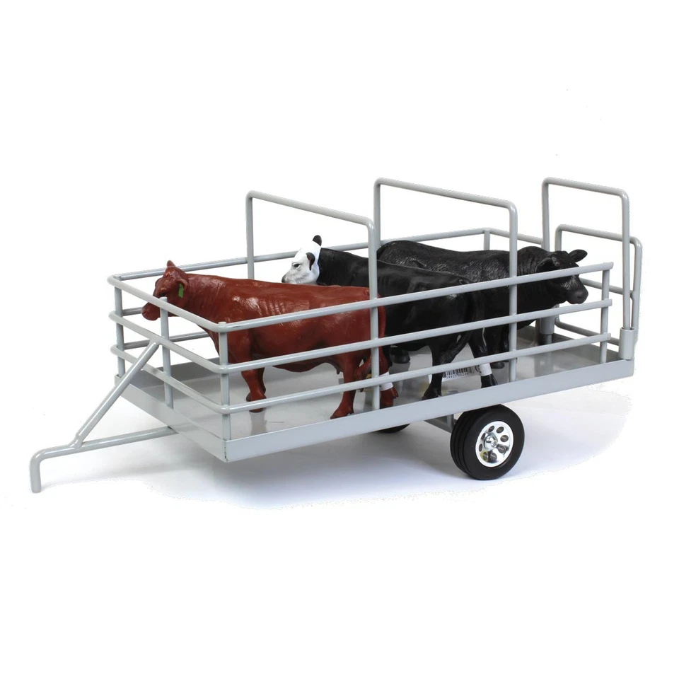 1/16 Little Buster Toys Metallo Cattle Trailer 500229 - Immagine 4 di 4