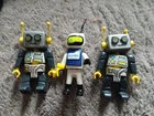 Playmobil Lot 3 Characters Figure Robot Space 70737 ROBert Space Sealed