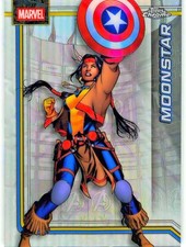 2026 Topps Chrome Marvel Comics #82 Moonstar Storm's Lightning Refractor