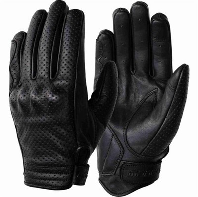 MODEKA Hot Classic II schwarz Motorradhandschuhe CE Leder 10