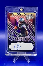 2024 Leaf Heroes & Prospects Emani Bailey Rookie XRC Rookie Auto Panthers /25