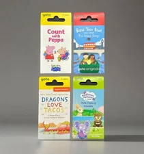 *4 Sets* Bestselling Yoto Audio Cards, Fun Stories & Songs, Best Kids Gift 