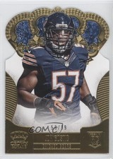 2013 Panini Crown Royale Gold Die-Cut Crown 56/99 Jon Bostic #149 1be