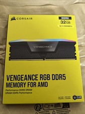 Image of Corsair Vengeance RGB DDR5 32GB (2x16GB) 6000MT/s CL30AMD EXPO RAM - New Sealed